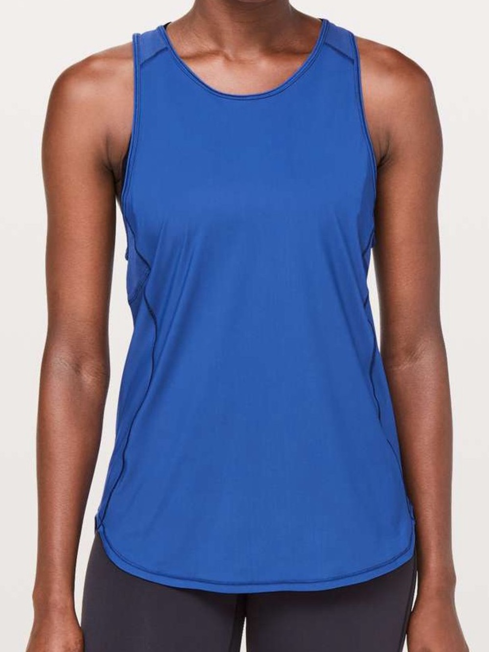 lululemon athletica Blue Athletic Tank Top